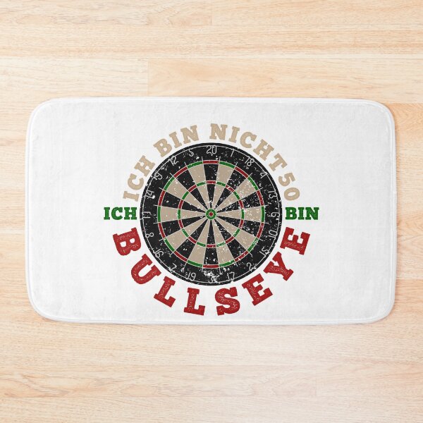 Item preview, I'm not 50, I'm Bullseye! Birthday darts designed and sold by Halfstone.