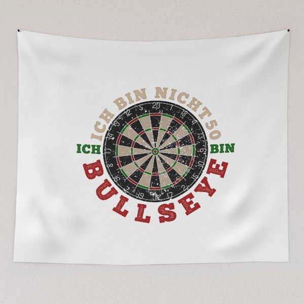 Item preview, I'm not 50, I'm Bullseye! Birthday darts designed and sold by Halfstone.