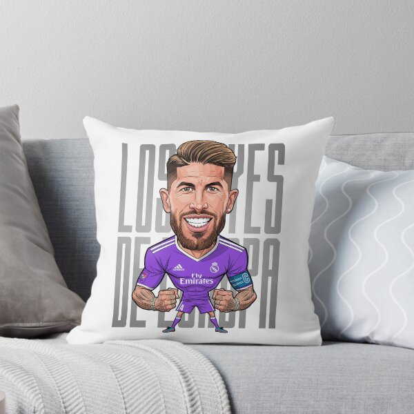 Item preview, Caricature of Sergio Ramos los reyes de europa designed and sold by vectorlove.
