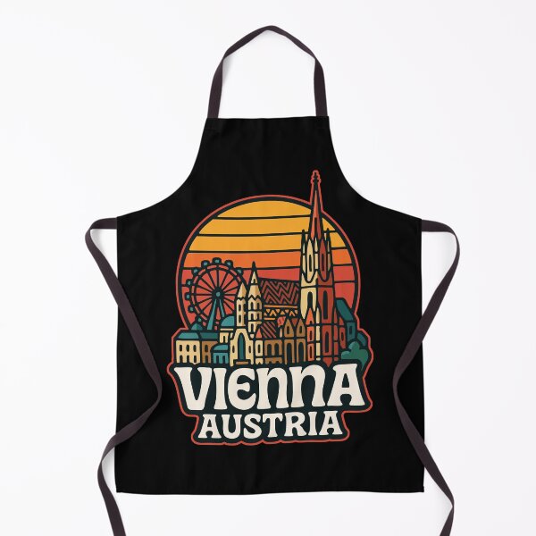 Item preview, Vienna Austria Europe Retro Travel designed and sold by TomFrontierArt.