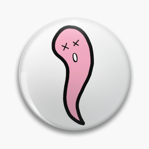 Item preview, Ghosty w/ Crossed Out Eyes (Pink) designed and sold by GH.