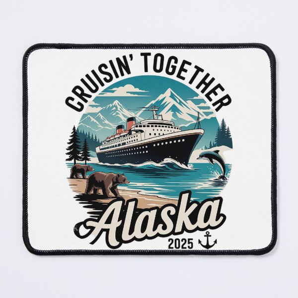 Item preview, Alaskan Cruise Adventure 2025 Family designed and sold by AquaKiev.