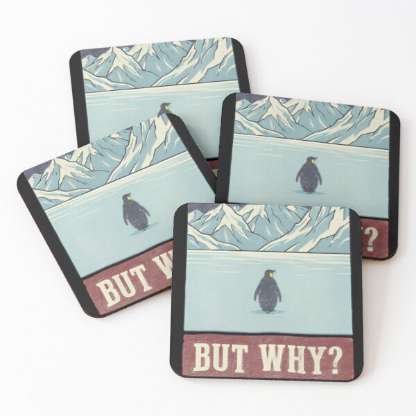 Item preview, But Why Penguin, Nihilist Penguin designed and sold by dianadouri.