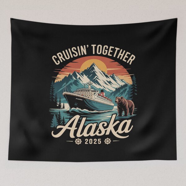 Item preview, Cruisin Together Alaska 2025 Friend Family Cruise designed and sold by MarryIsMonth.