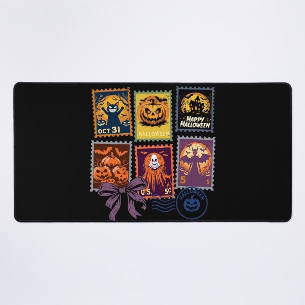 Item preview, Halloween stamp characters – Spooky season designed and sold by Halfstone.