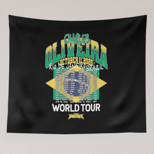 Item preview, Charles Oliveira "Do Bronx" World Tour designed and sold by JeyVel.