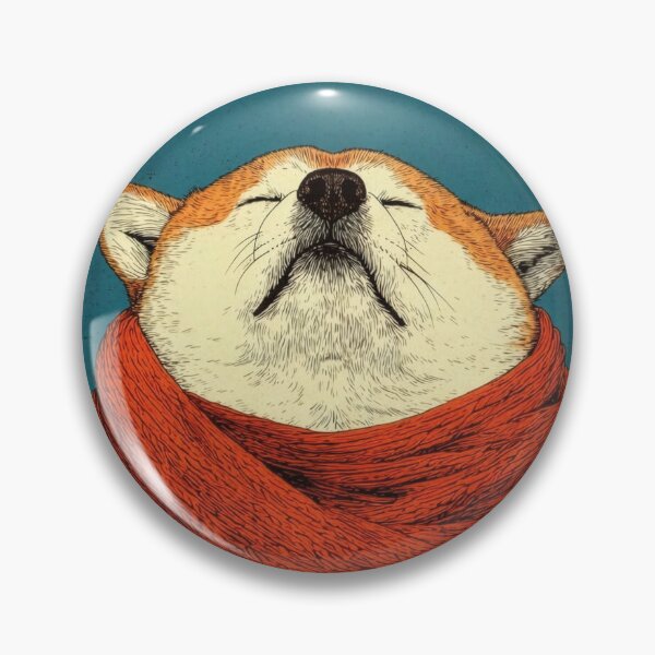 Item preview, Shiba Inu inspirado en Japón designed and sold by FortuneAndFrame.