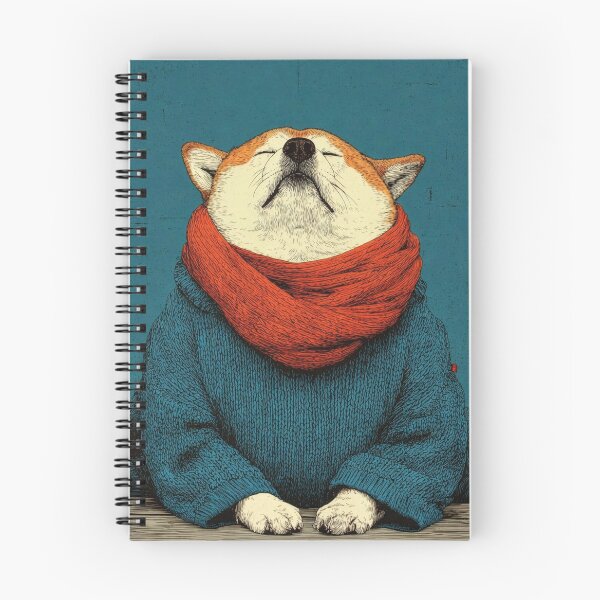 Aperçu de l'œuvre Shiba Inu inspiré du Japon créée et vendue par FortuneAndFrame.