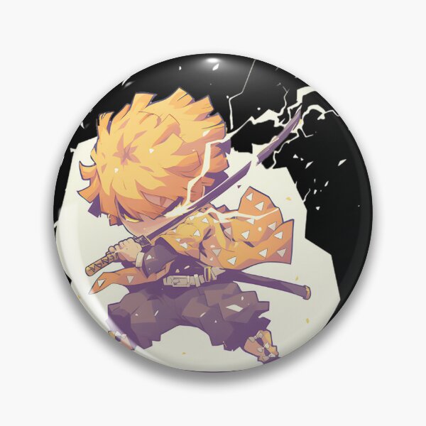 Item preview, Electric Thunder Breath Chibi Warrior designed and sold by Richard Gonzalez.
