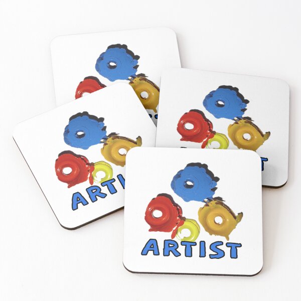 Item preview, Artists, dried paint, beautiful colors  designed and sold by DreamingAwake1.