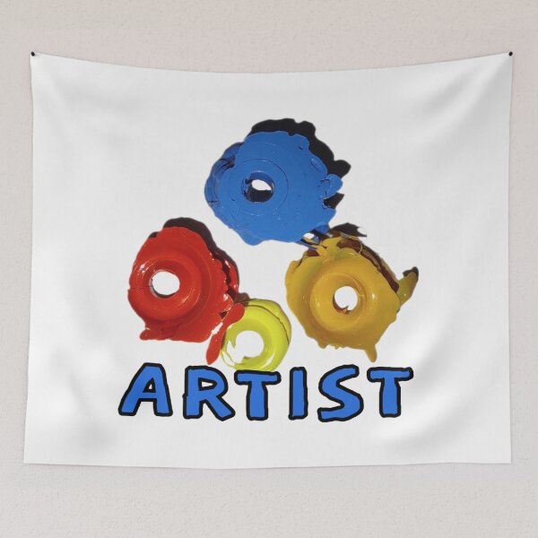 Item preview, Artists, dried paint, beautiful colors  designed and sold by DreamingAwake1.