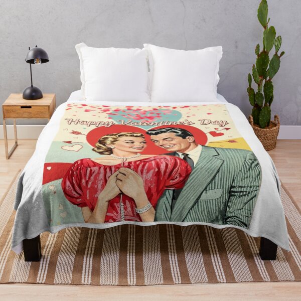 Item preview, Valentine's Day Retro Couple Vintage Pop Art designed and sold by Innova_Creations.
