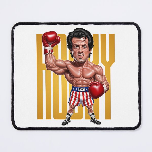 Item preview, Hilarious caricature of Sylvester Stallone Balboa designed and sold by vectorlove.