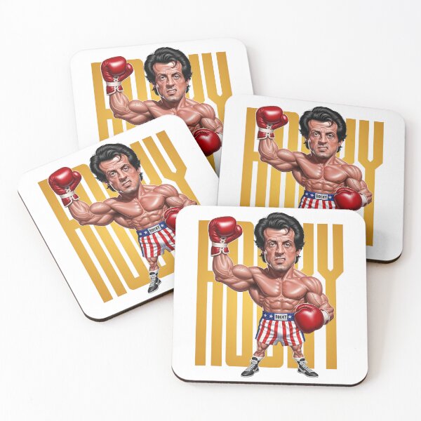 Item preview, Hilarious caricature of Sylvester Stallone Balboa designed and sold by vectorlove.