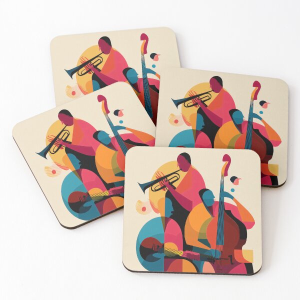 Item preview, Colorful Jazz Band Ensemble designed and sold by lautir.