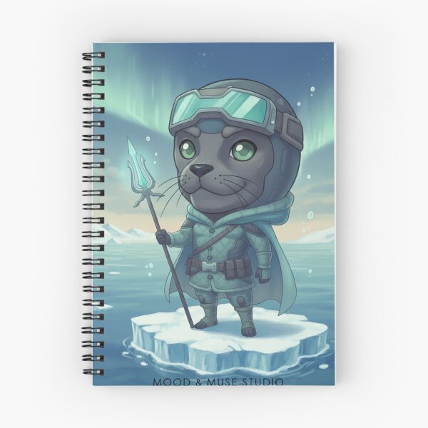 Item preview, The Aqua Scout: Spirit of the North Tides (มนุษย์แมวน้ำ) designed and sold by Mood & Muse Studio.