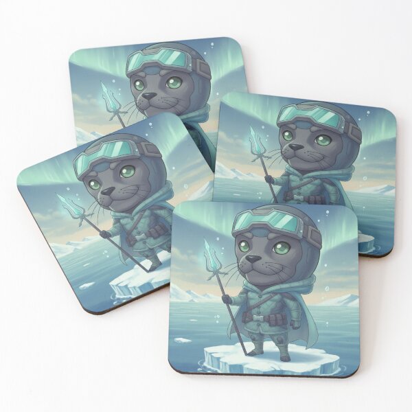 Item preview, The Aqua Scout: Spirit of the North Tides (มนุษย์แมวน้ำ) designed and sold by Mood & Muse Studio.