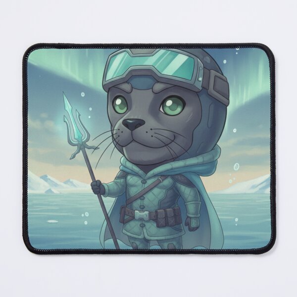 Item preview, The Aqua Scout: Spirit of the North Tides (มนุษย์แมวน้ำ) designed and sold by Mood & Muse Studio.