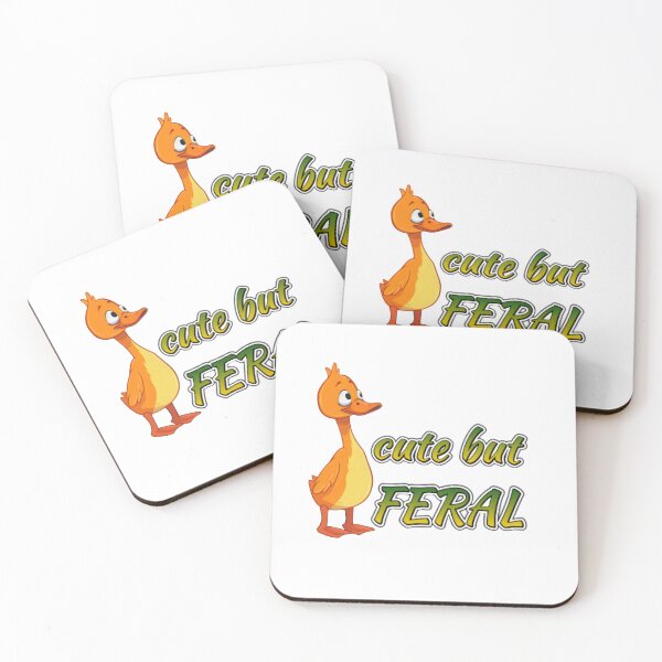 Item preview, Sassy Duck Reactions – Cute but Feral Meme Duck designed and sold by MiraLumeStudio.