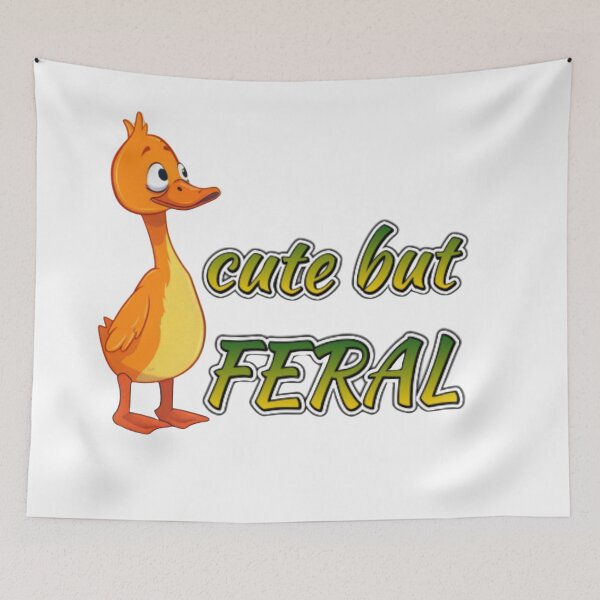 Item preview, Sassy Duck Reactions – Cute but Feral Meme Duck designed and sold by MiraLumeStudio.