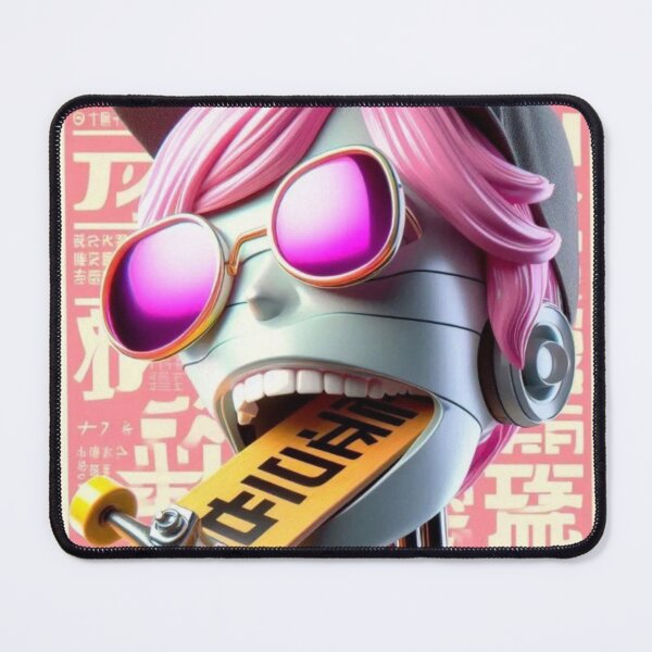 Item preview, PEARL-EATING PIXELBOT: Denim, Data & Skateboard Drama designed and sold by Print Fiction.