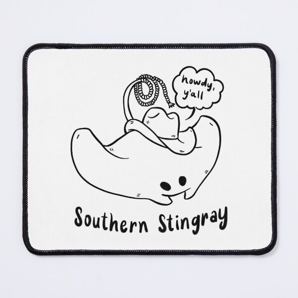 Item preview, Southern Stingray Cowboy designed and sold by VeraLockeArt.