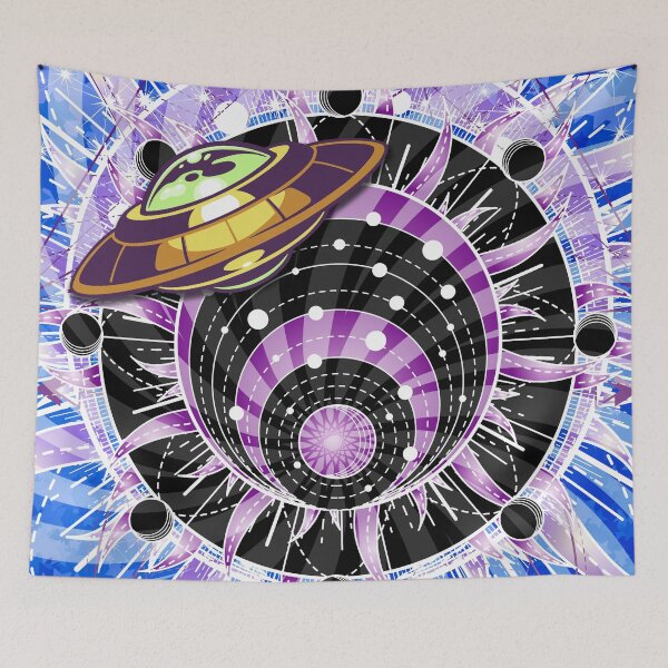Item preview, Galactic Federation of Light :: Purple Sun Portal designed and sold by MysticArtForge.