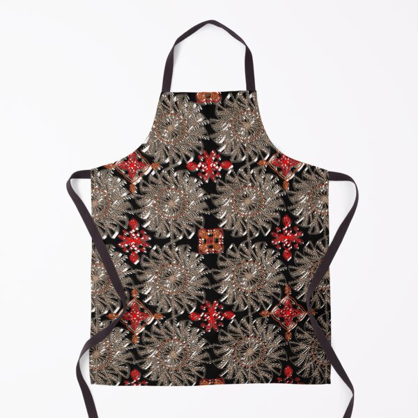 Item preview, "Metallic Mandala Grid with Ornamental Jewel Accents" designed and sold by nighttime1990.