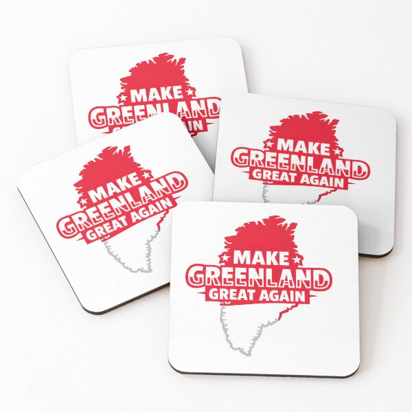 Item preview, Make Greenland Great Again Satire Design designed and sold by Dreamiz.