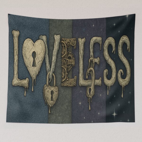 Item preview, textured loveless logo designed and sold by Ecosetereos.