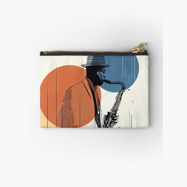 Item preview, Jazz Saxophonist in Geometric Design designed and sold by lautir.
