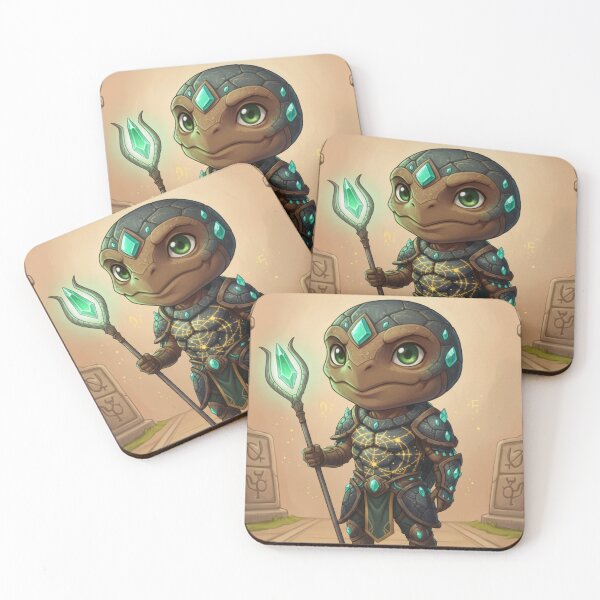 Item preview, The Emerald Voyager: Guardian of Ancient Paths (มนุษย์เต่า) designed and sold by Mood & Muse Studio.