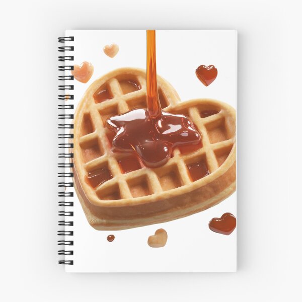 Item preview, Heart Shaped Waffle 3D Realistic Valentine's Day Foodie Style designed and sold by BigStar-Cart.