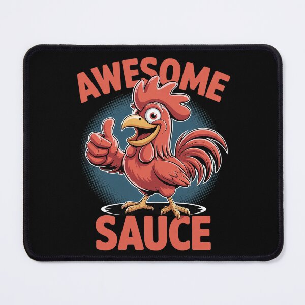 Item preview, Awesome Sauce Rooster Joke Adult Humor For Men Women designed and sold by FadeOfThrone.