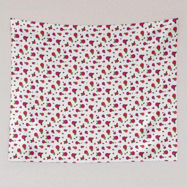 Item preview, Frida Roses – Colorful Floral Pattern Inspired by Mexican Art designed and sold by mariacosadiella.