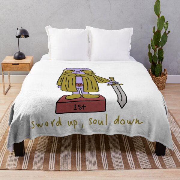Item preview, Sword Up Soul Down Tired Warrior Cat designed and sold by Baby-Care.