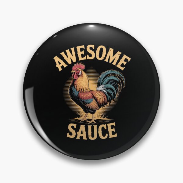 Item preview, Awesome Sauce Rooster   designed and sold by MarryIsMonth.
