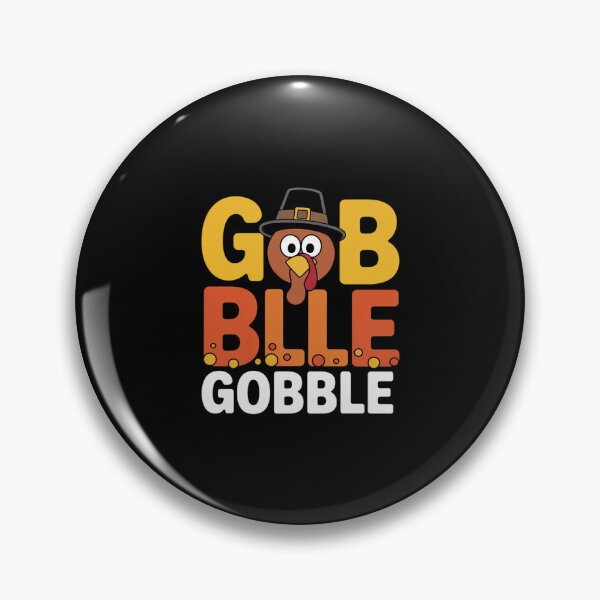 Item preview, Cute Gobble Gobble Turkey Pilgrim Little Boys Thanksgiving designed and sold by AquaKiev.