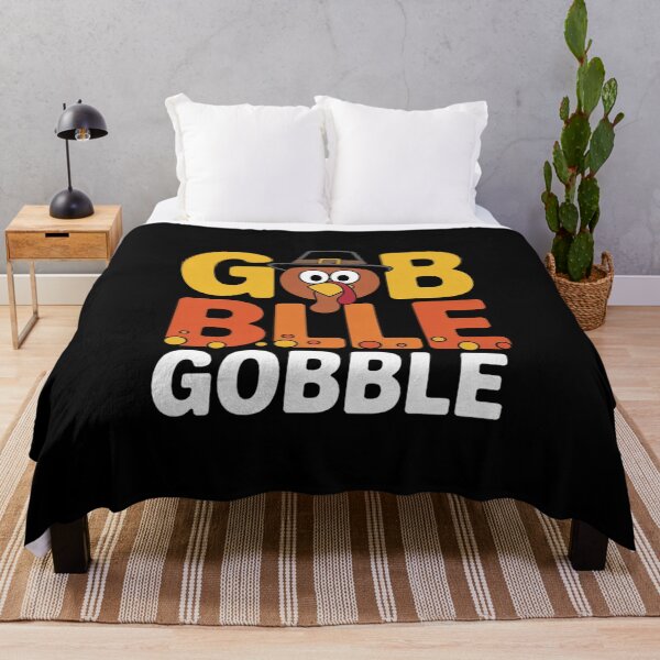 Item preview, Cute Gobble Gobble Turkey Pilgrim Little Boys Thanksgiving designed and sold by AquaKiev.
