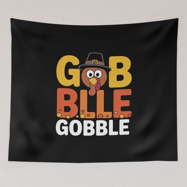Item preview, Cute Gobble Gobble Turkey Pilgrim Little Boys Thanksgiving designed and sold by AquaKiev.
