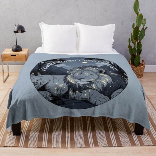Item preview, Power Doesn’t Need to Roar - Majestic Lion Design designed and sold by soletstudio.