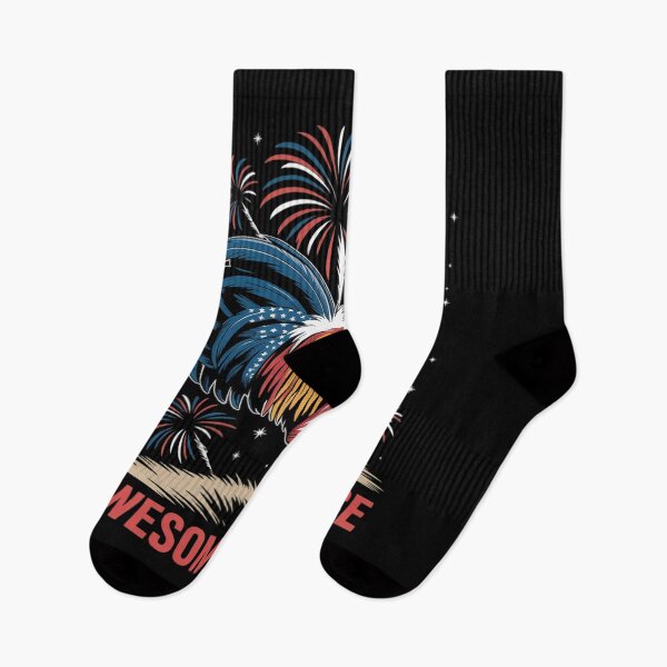 Item preview, Awesome Sauce Rooster 4th Of July America Flag designed and sold by FadeOfThrone.