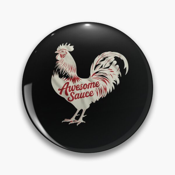 Item preview, Awesome Sauce Rooster Chicken designed and sold by FadeOfThrone.