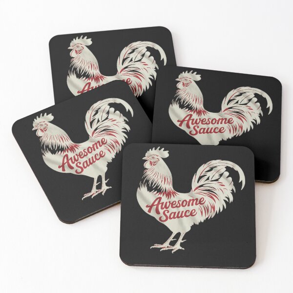 Item preview, Awesome Sauce Rooster Chicken designed and sold by FadeOfThrone.