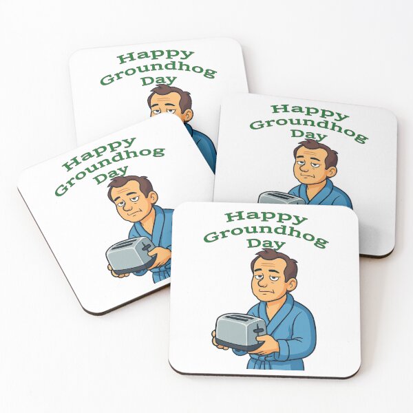 Item preview, Happy Groundhog Day- Toaster Bath designed and sold by DRJ21.