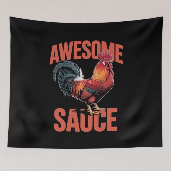 Item preview, Awesome Sauce Rooster Farm Vibes 10 designed and sold by MarryIsMonth.