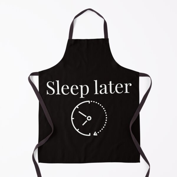 Item preview, Sleep Later – Time Loop Minimal Design designed and sold by Carftastic.