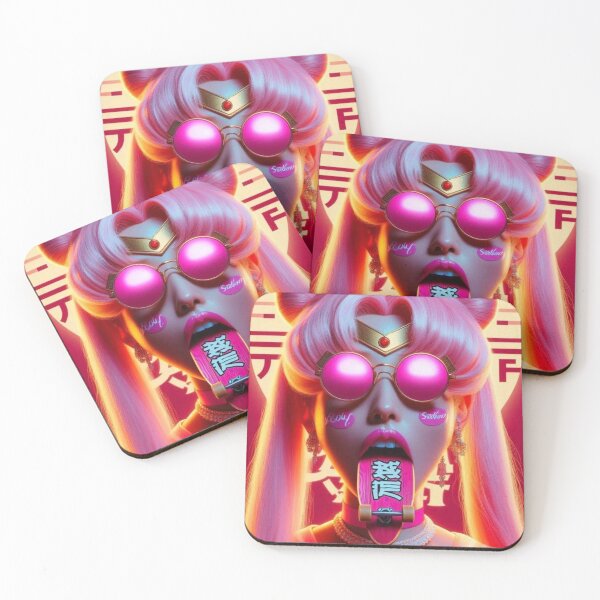 Item preview, MOONGLITCH BUNNYCORE: Pearls, Pixels & Cosmic Static designed and sold by Print Fiction.