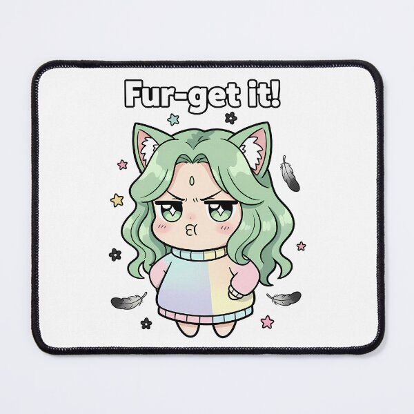 Item preview, Fur-get It Kawaii Cat Girl Pastel Chibi Anime Character Art designed and sold by NeoShard.