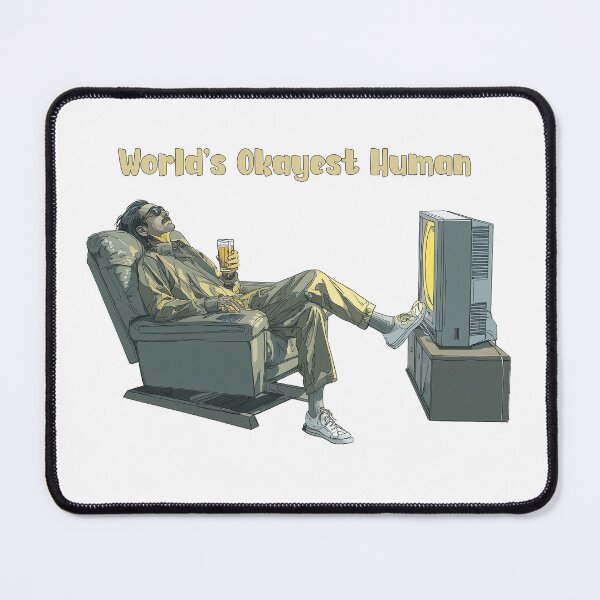 Item preview, World's Okayest Human designed and sold by giggletshirts.
